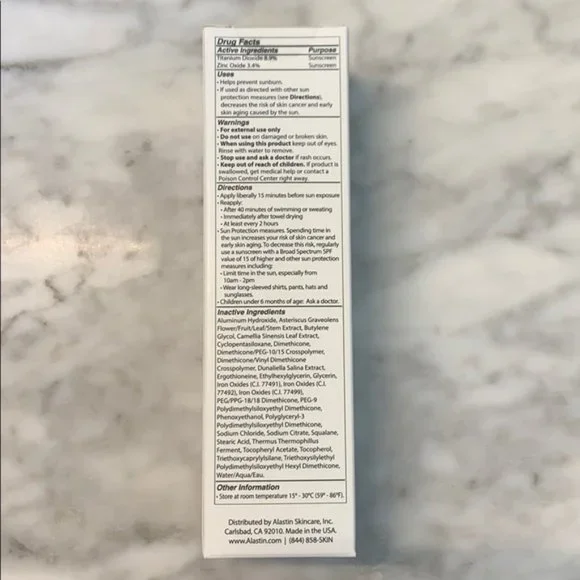 NIB ALASTIN HYDRATINT SKIN TINTED MOISTURIZER Sunscreen SPF 36 - Picture 3 of 3
